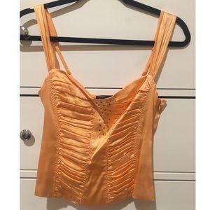 Bebe orange top